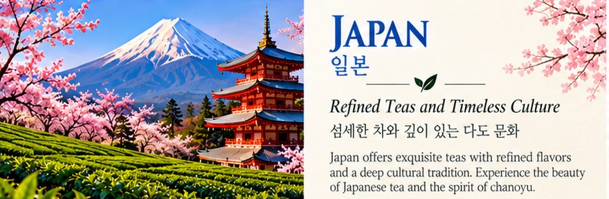 일본 - Refined Teas and Timeless Culture